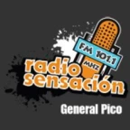 Logo FM Sensación 101.1 General Pico