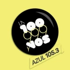 Logo La 100 Azul