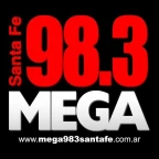 Logo Mega 98.3 Santa Fe